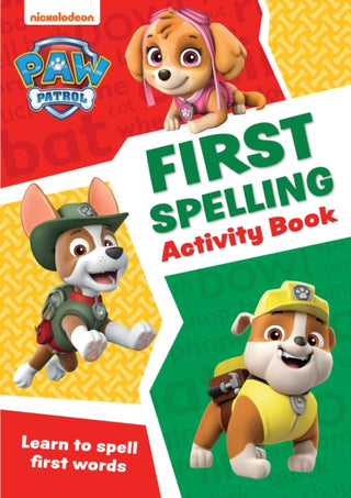 Supplemental image for 9780008526412 - PAW Patrol First Spelling Activity Book