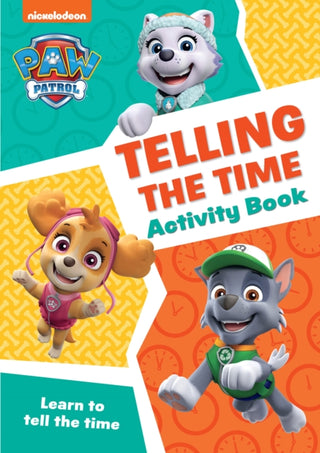 Cover image for 9780008526429 - PAW Patrol Telling The Time Activity Book