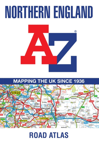 Cover image for 9780008532192 - Northern England A-Z Road Atlas