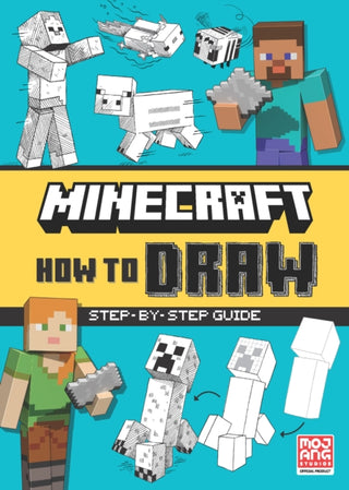Cover image for 9780008534028 - Minecraft How to Draw