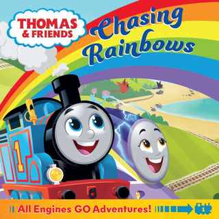 Cover image for 9780008534097 - Thomas & Friends: Chasing Rainbows