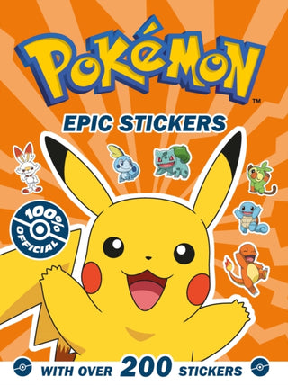 Supplemental image for 9780008534202 - Pokemon Epic stickers