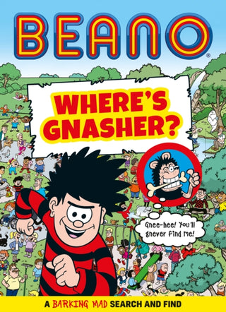 Cover image for 9780008534219 - Beano Where’s Gnasher?