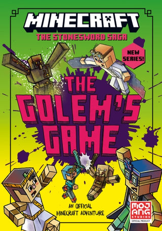 Cover image for 9780008534226 - MINECRAFT: The Golem’s Game