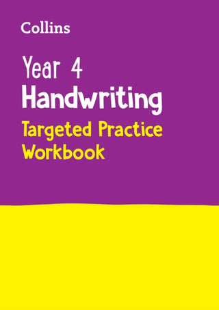 Cover image for 9780008534677 - Year 4 Handwriting Targeted Practice Workbook