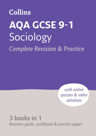 Cover image for 9780008535025 - AQA GCSE 9-1 Sociology All-in-One Complete Revision and Practice