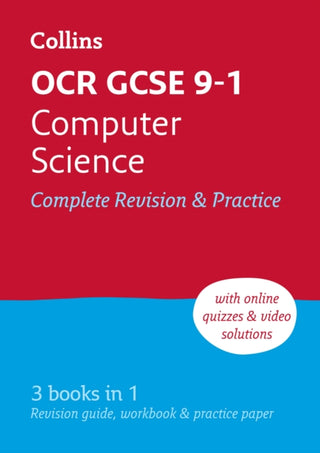 Cover image for 9780008535230 - OCR GCSE 9-1 Computer Science Complete Revision & Practice