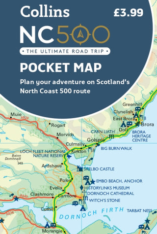 Cover image for 9780008535728 - NC500 Pocket Map