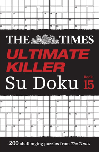 Cover image for 9780008535872 - The Times Ultimate Killer Su Doku Book 15
