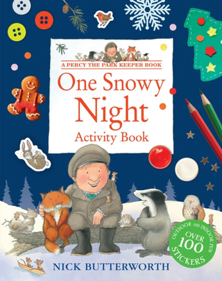 Cover image for 9780008535964 - One Snowy Night Activity Book