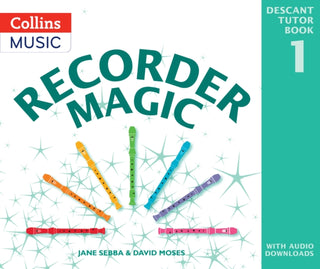 Cover image for 9780008536589 - Recorder Magic: Descant Tutor Book 1