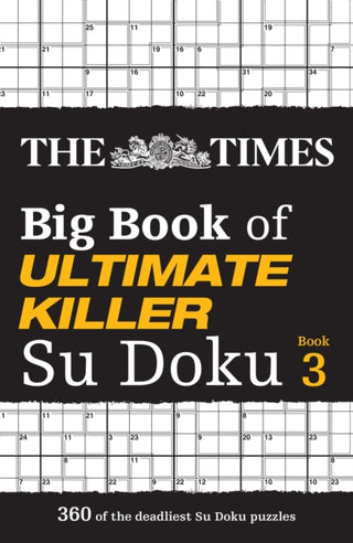 Cover image for 9780008538002 - The Times Big Book of Ultimate Killer Su Doku book 3