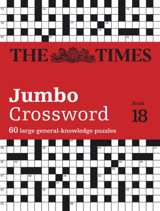 Cover image for 9780008538019 - The Times 2 Jumbo Crossword Book 18
