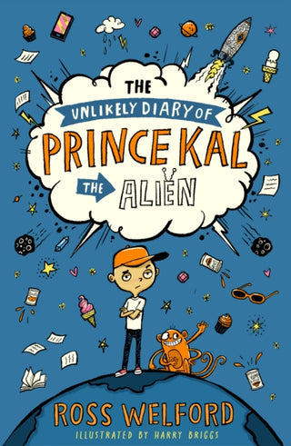 Cover image for 9780008544805 - The Unlikely Diary of Prince Kal the Alien