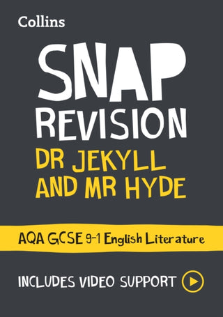 Cover image for 9780008551537 - Dr Jekyll and Mr Hyde: AQA GCSE 9-1 English Literature Text Guide