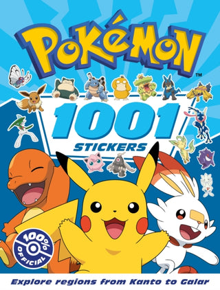 Cover image for 9780008552718 - Pokemon: 1001 Stickers