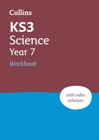 Cover image for 9780008553722 - KS3 Science Year 7 Workbook