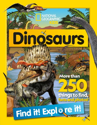 Cover image for 9780008554361 - Dinosaurs Find it! Explore it!