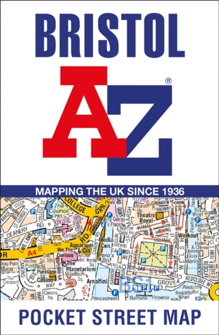 Cover image for 9780008560478 - Bristol A-Z Pocket Street Map