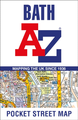 Cover image for 9780008560485 - Bath A-Z Pocket Street Map