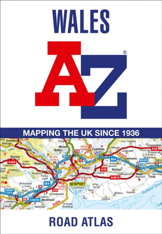 Cover image for 9780008560553 - Wales A-Z Road Atlas