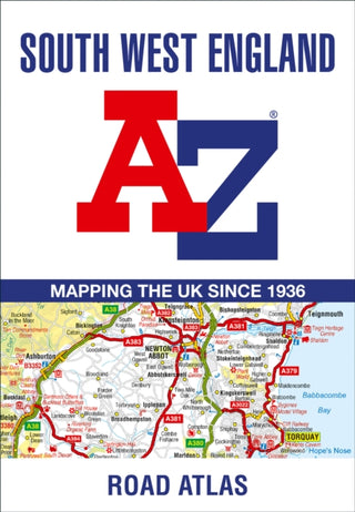 Cover image for 9780008560577 - South West England A-Z Road Atlas