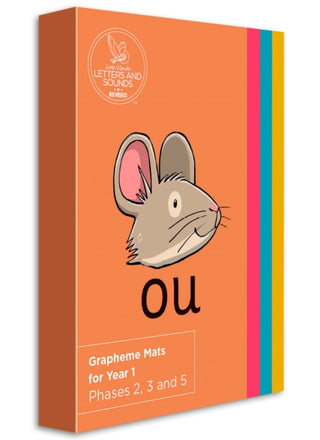 Cover image for 9780008563707 - Grapheme Mats for Year 1 (pack of 10)
