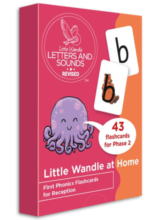 Cover image for 9780008563738 - Little Wandle at Home First Phonics Flashcards for Reception