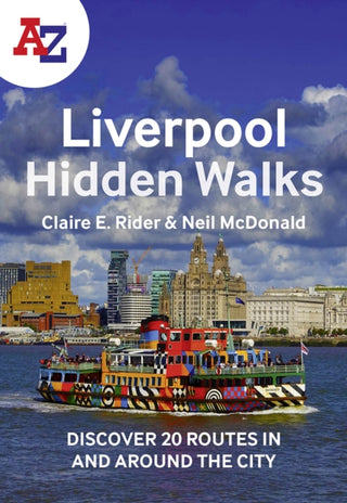 Cover image for 9780008564964 - A -Z Liverpool Hidden Walks