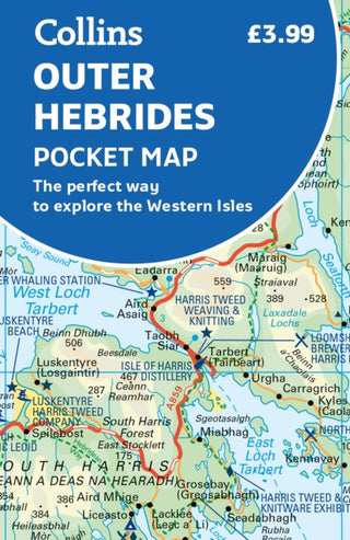 Cover image for 9780008580056 - Outer Hebrides Pocket Map