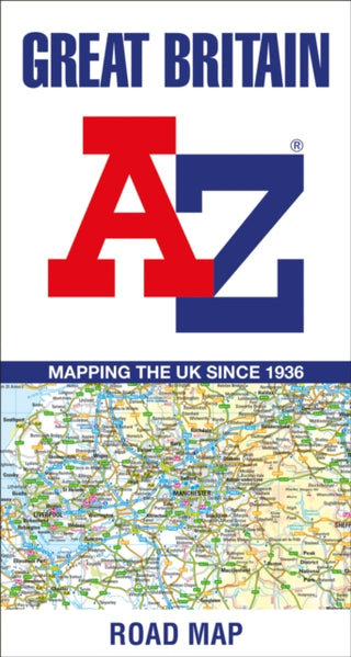 Cover image for 9780008581756 - Great Britain A-Z Road Map