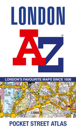 Cover image for 9780008581770 - London A-Z Pocket Atlas