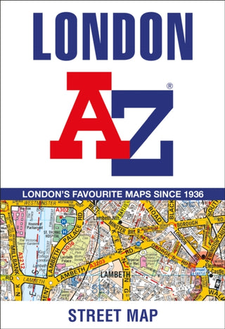 Cover image for 9780008581787 - London A-Z Street Map