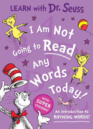 Cover image for 9780008592196 - I Am Not Going to Read Any Words Today