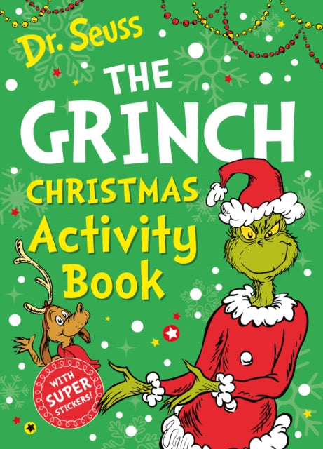 Cover image for 9780008592400 - The Grinch Christmas Activity Book