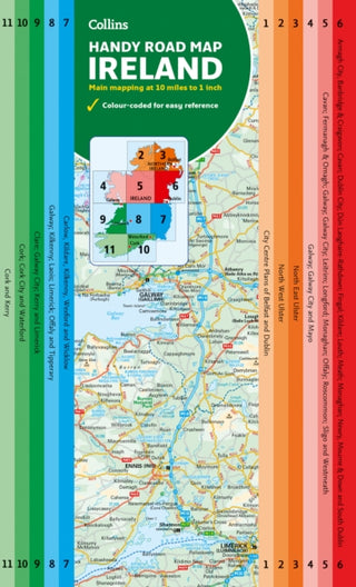 Cover image for 9780008597689 - Map of Ireland Handy