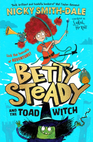 Cover image for 9780008600341 - Betty Steady and the Toad Witch