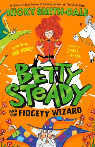 Cover image for 9780008600402 - Betty Steady and the Fidgety Wizard