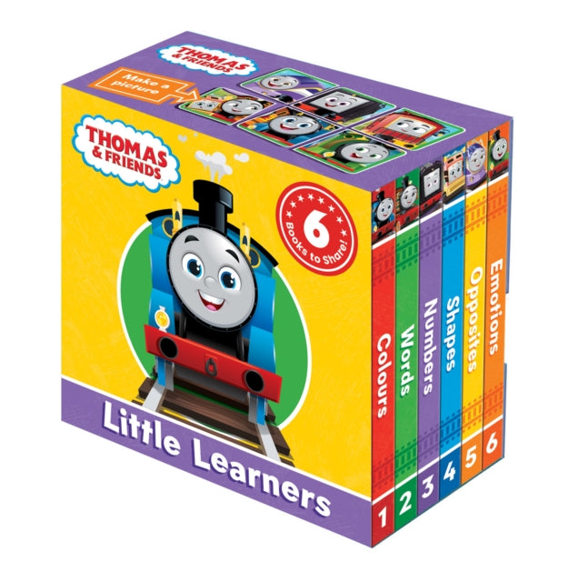 Cover image for 9780008615352 - THOMAS & FRIENDS LITTLE LEARNERS POCKET LIBRARY