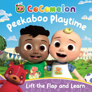Cover image for 9780008615635 - COCOMELON PEEKABOO PLAYTIME: A LIFT-THE-FLAP BOOK