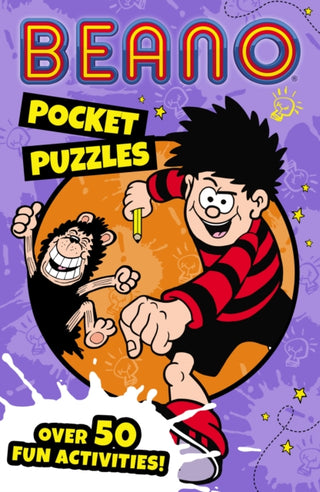 Cover image for 9780008616502 - Beano Pocket Puzzles