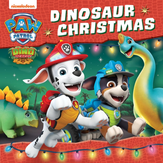 Cover image for 9780008616663 - Paw Patrol Dinosaur Christmas Picture book