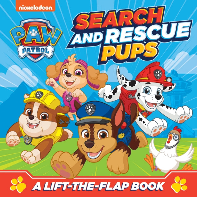 Cover image for 9780008616687 - PAW Patrol Search and Rescue Pups: A lift-the-flap book