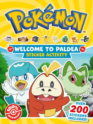 Cover image for 9780008616717 - Pokemon Welcome to Paldea Epic Sticker