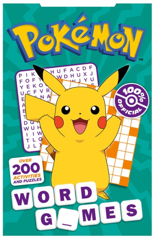Cover image for 9780008616731 - Pokemon Word Games