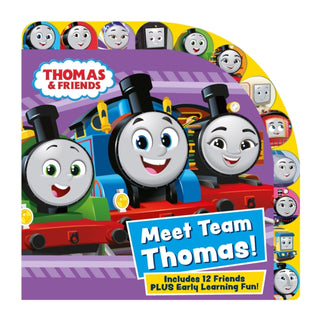 Cover image for 9780008616816 - Thomas & Friends: Meet Team Thomas!