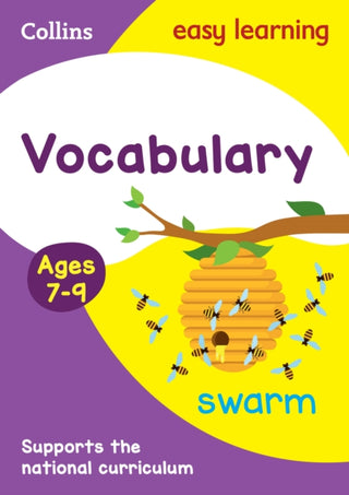 Cover image for 9780008617899 - Vocabulary Activity Book Ages 7-9