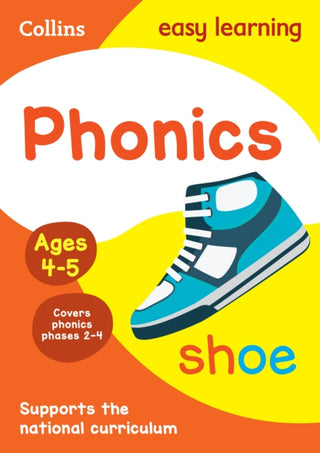 Cover image for 9780008617936 - Phonics Ages 4-5