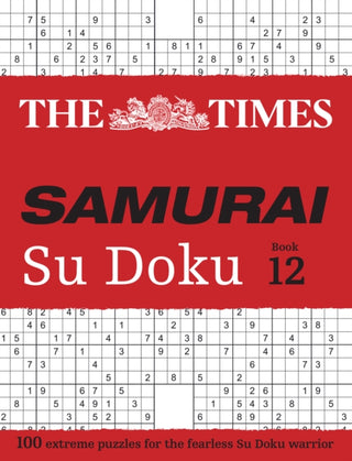 Cover image for 9780008617998 - The Times Samurai Su Doku 12