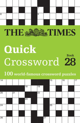 Cover image for 9780008618025 - The Times Quick Crossword Book 28
